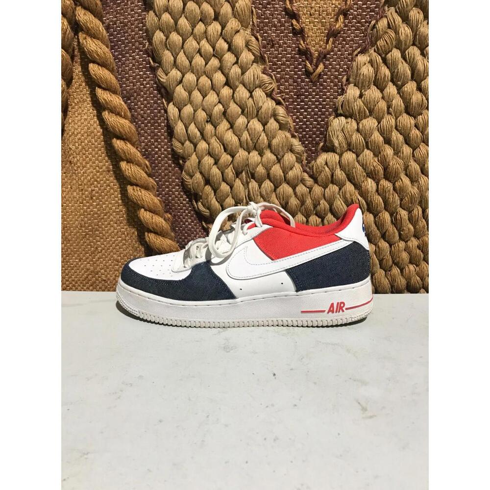 Nike Air Force  White /Red /Blue US Men Size 7Y